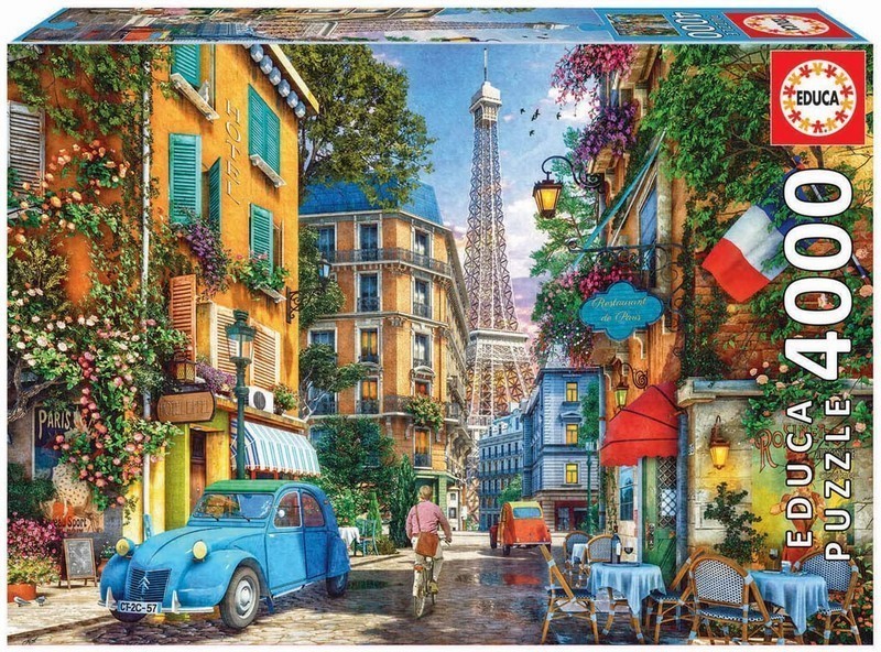PUZZLE 4000 CALLES DE PARÍS EDUCA 19284