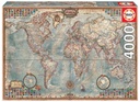 PUZZLE 4000 EL MUNDO, MAPA POLITICO EDUCA 14827