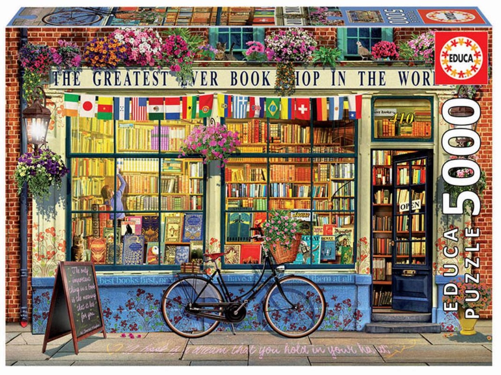 PUZZLE 5000 LA MEJOR LIBRERÍA DEL MUNDO EDUCA 18583