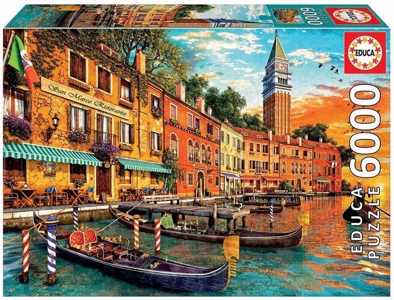 PUZZLE 6000 PUESTA DE SOL EN SAN MARCOS EDUCA 19286