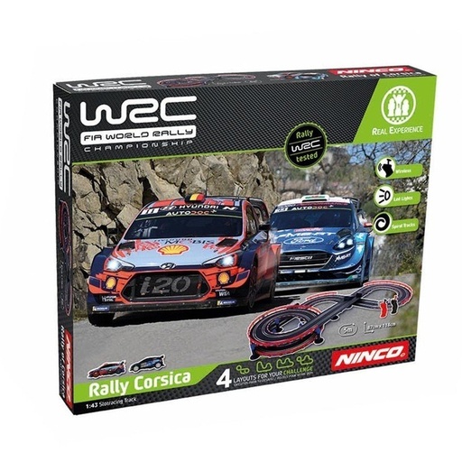 [NIN91012] WRC RALLY CORSICA WIRELESS SLOT 91012 NINCO SLOT 1:43