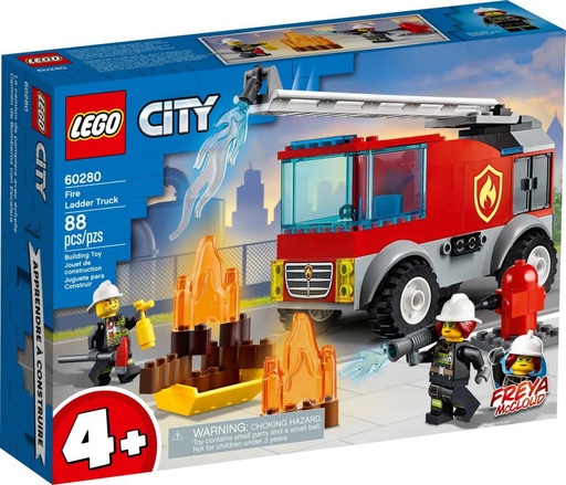 [LE60280] Camión de Bomberos con Escalera LEGO 60280
