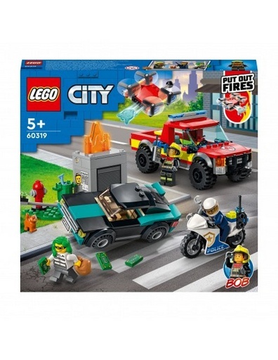 [LE60319] Rescate de Bomberos y Persecución Policial LEGO 60319