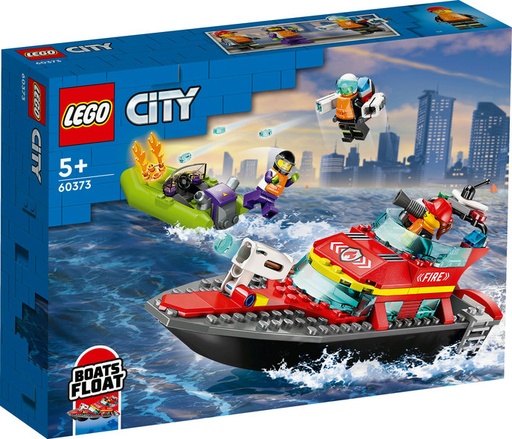 [LE60373] Lancha de Rescate de Bomberos V29 LEGO 60373