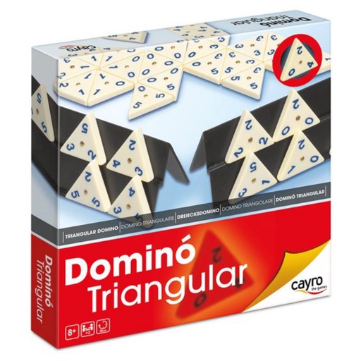 [CAY710] DOMINÓ TRIANGULAR CAY710 JUEGOS DE MESA