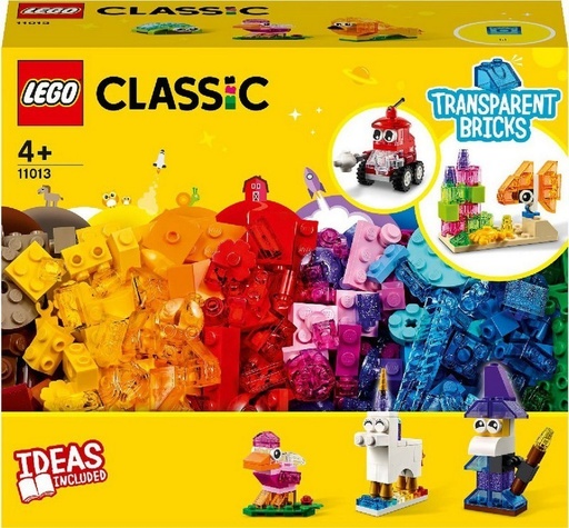 [LE11013] Ladrillos Creativos Transparentes LEGO 11013