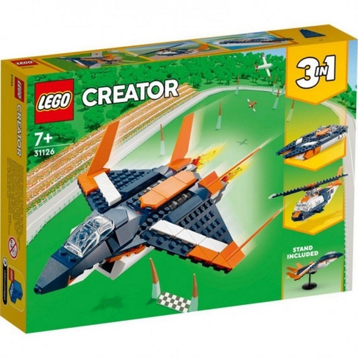 [LE31126] Reactor Supersónico LEGO 31126