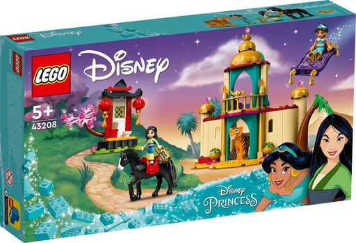 [LE43208] Aventura de Jasmine y Mulán V29 LEGO 43208