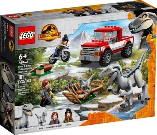 [LE76946] Captura de los Velocirraptores Blue y Beta LEGO 76946