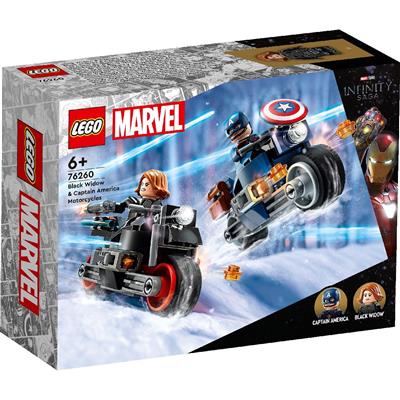 [LE76260] Motos de Viuda Negra y el Capitán América LEGO 76260