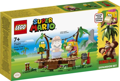 [LE71421] Set de Expansión: Jaleo en la jungla con Dixie Kong MARIO LEGO 71421