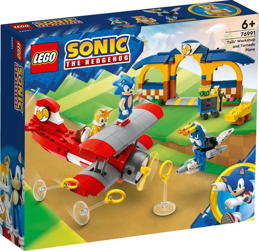 [LE76991] Taller y Avión Tornado de Tails LEGO 76991