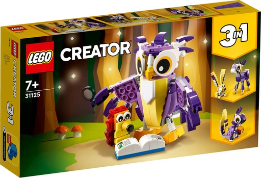 [LE31125] CRIATURAS FANTASTICAS DEL BOSQUE LEGO 31125
