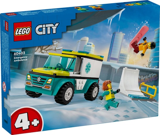 [LE60403] Ambulancia de Emergencias y.. V29 LEGO  60403