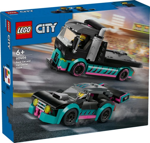 [LE60406] Coche de Carreras y Camión d.. V29 LEGO  60406