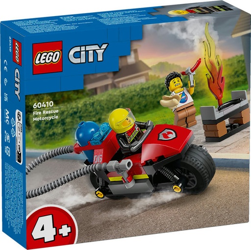 [LE60410] Moto de Rescate de Bomberos V29 LEGO  60410