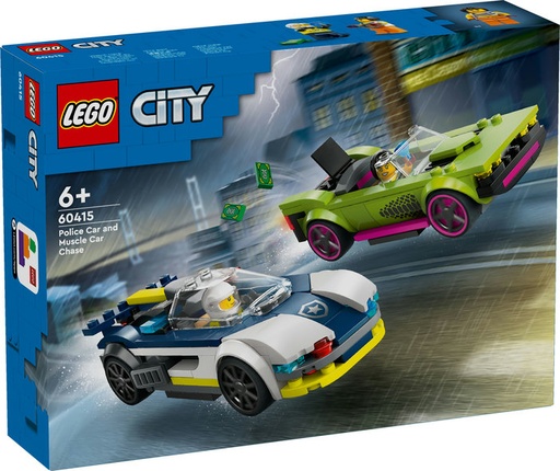 [LE60415] Coche de Policía y Potente D.. V29 LEGO  60415