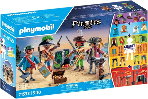 [PL71533] My figures: piratas PLAYMOBIL 71533