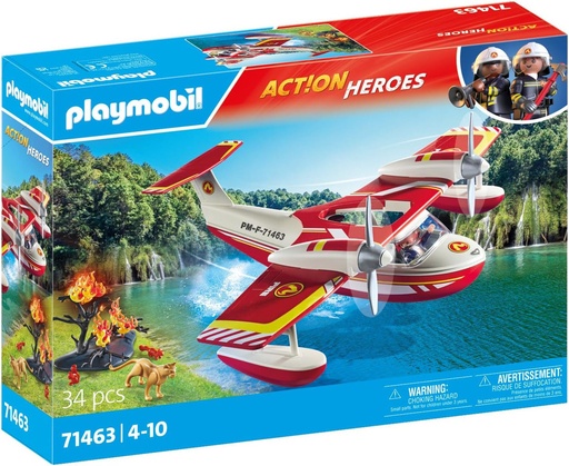 [PL71463] Hidroavión de bomberos PLAYMOBIL 71463