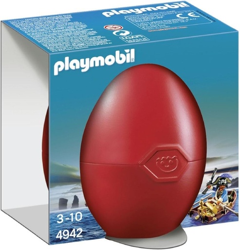 [PL4942] Pirata con Bote PLAYMOBIL 4942