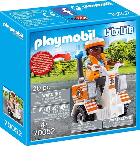 [PL70052] Balance Racer de Rescate  70052 PLAYMOBIL