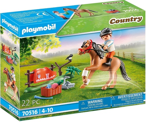 [PL70516] Poni Coleccionable Connemara PLAYMOBIL 70516