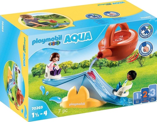 [PL70269] 1.2.3 Balancín Acuático con Regadera PLAYMOBIL 70269