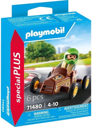 [PL71480] Niño con kart PLAYMOBIL 71480