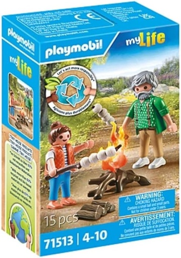 [PL71513] Hoguera con malvaviscos PLAYMOBIL 71513