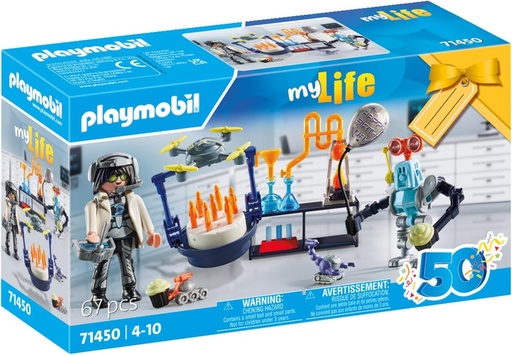 [PL71450] Investigador con robots PLAYMOBIL 71450