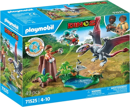 [PL71525] Observatorio con dimorphodon PLAYMOBIL 71525