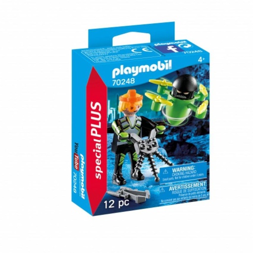 [PL70248] Agente con Dron PLAYMOBIL  70248