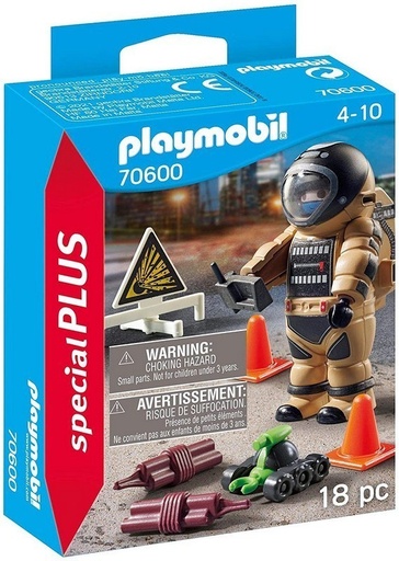 [PL70600] Policía Operaciones Especiales PLAYMOBIL 70600