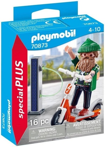 [PL70873] Hipster con E-scooter PLAYMOBIL 70873