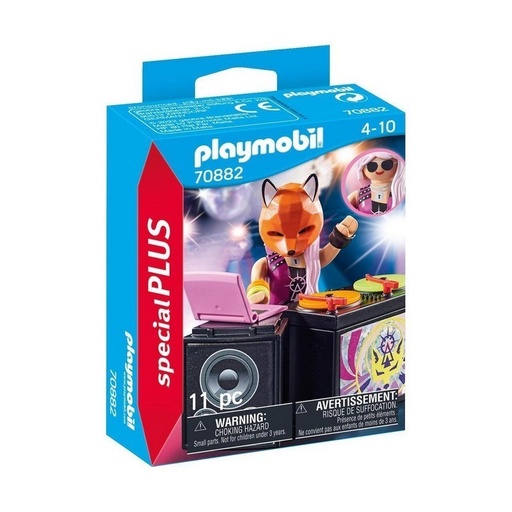 [PL70882] DJ con mesa de mezclas PLAYMOBIL 70882