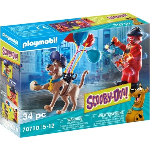 [PL70710] SCOOBY-DOO! Aventura con Ghost Clown PLAYMOBIL PL70710
