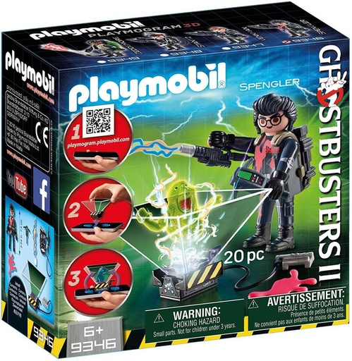 [PL9346] Cazafantasmas Egon Spengler PLAYMOBIL PL9346