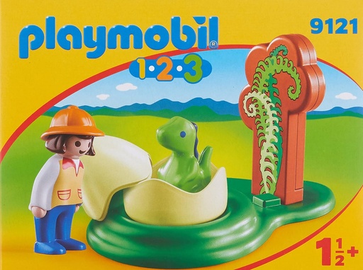 [PL9121] 1.2.3 Huevo de Dinosaurio  PLAYMOBIL PL9121