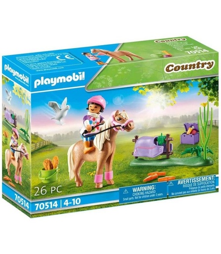[PL70514] Poni Coleccionable Islandés PLAYMOBIL PL70514