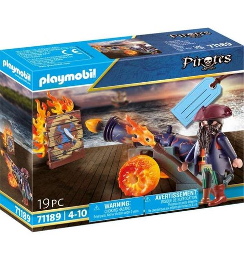 [PL71189] Pirata con Cañón PLAYMOBIL 71189
