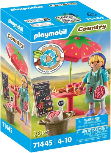 [PL71445] Puesto de mermeladas caseras PLAYMOBIL 71445