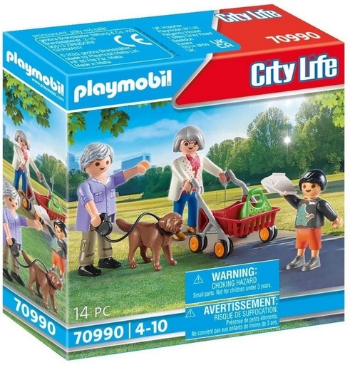[PL70990] Abuelos y Nieto PLAYMOBIL 70990