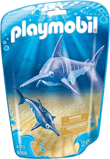 [PL9068] Pez Espada con Bebé  PLAYMOBIL PL9068
