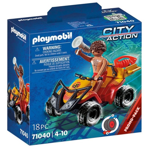 [PL71040] Quad de Rescate PLAYMOBIL 71040