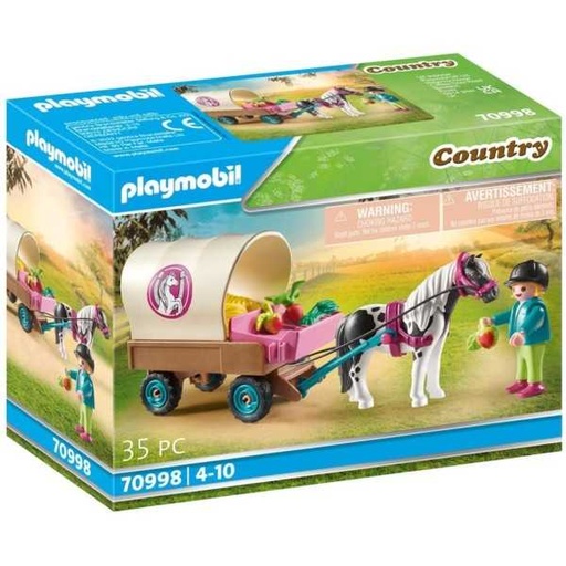 [PL70998] Carruaje de Ponis PLAYMOBIL 70998