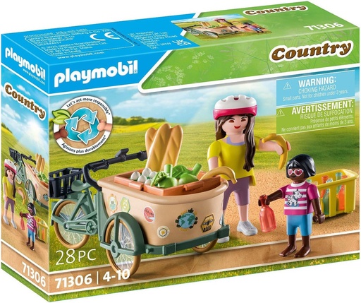 [PL71306] Cargo bike PLAYMOBIL 71306
