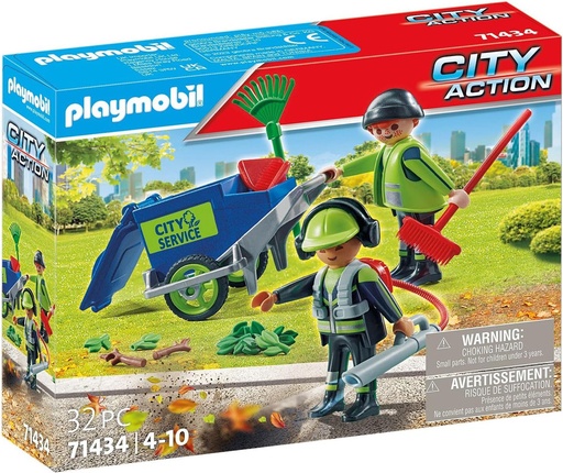 [PL71434] Equipo de limpieza urbana PLAYMOBIL 71434
