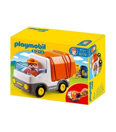 [PL6774] 1.2.3 Camión de Basura PLAYMOBIL 6774