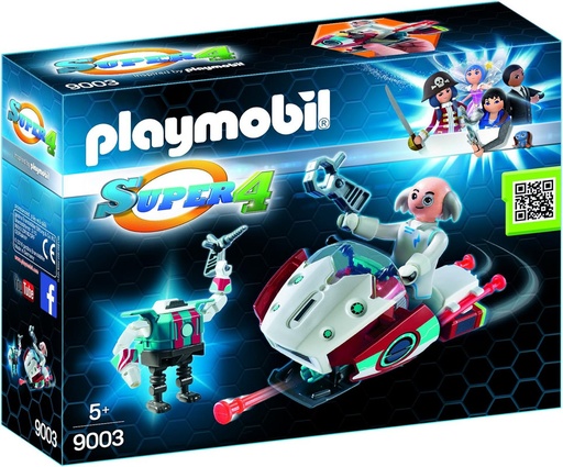 [PL9003] Skyjet con Dr. X y Robot PLAYMOBIL PL9003