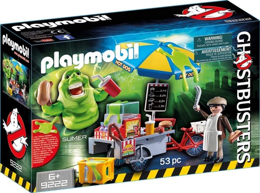 [PL9222] Slimer con Stand de Hot Dog PLAYMOBIL 9222